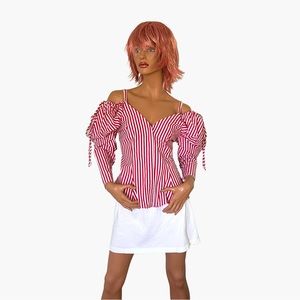 Petersyn Alice Cold Shoulder Top. NWT